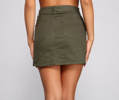 Making My Mark Mini Skirt