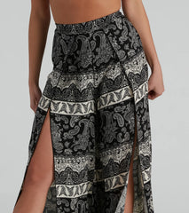 Effortless Boho Flair Tulip Pants