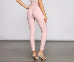 Level Up Paperbag Skinny Pants