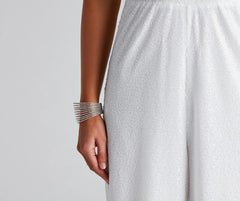 Grand Allure Sequin Cutout Jumpsuit