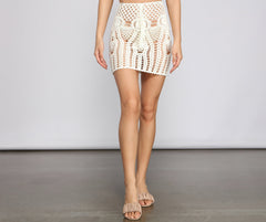 Crochet Cutie Mini Skirt