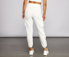 Low Profile High Waist Cargo Joggers