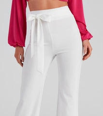Sealed With Style Tie-Waist Pants