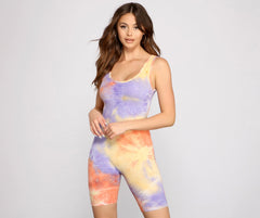 Bold Babe Tie-Dye Romper