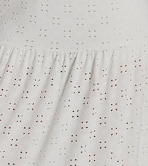 Vibe Of Summer High Rise Eyelet Maxi Skirt