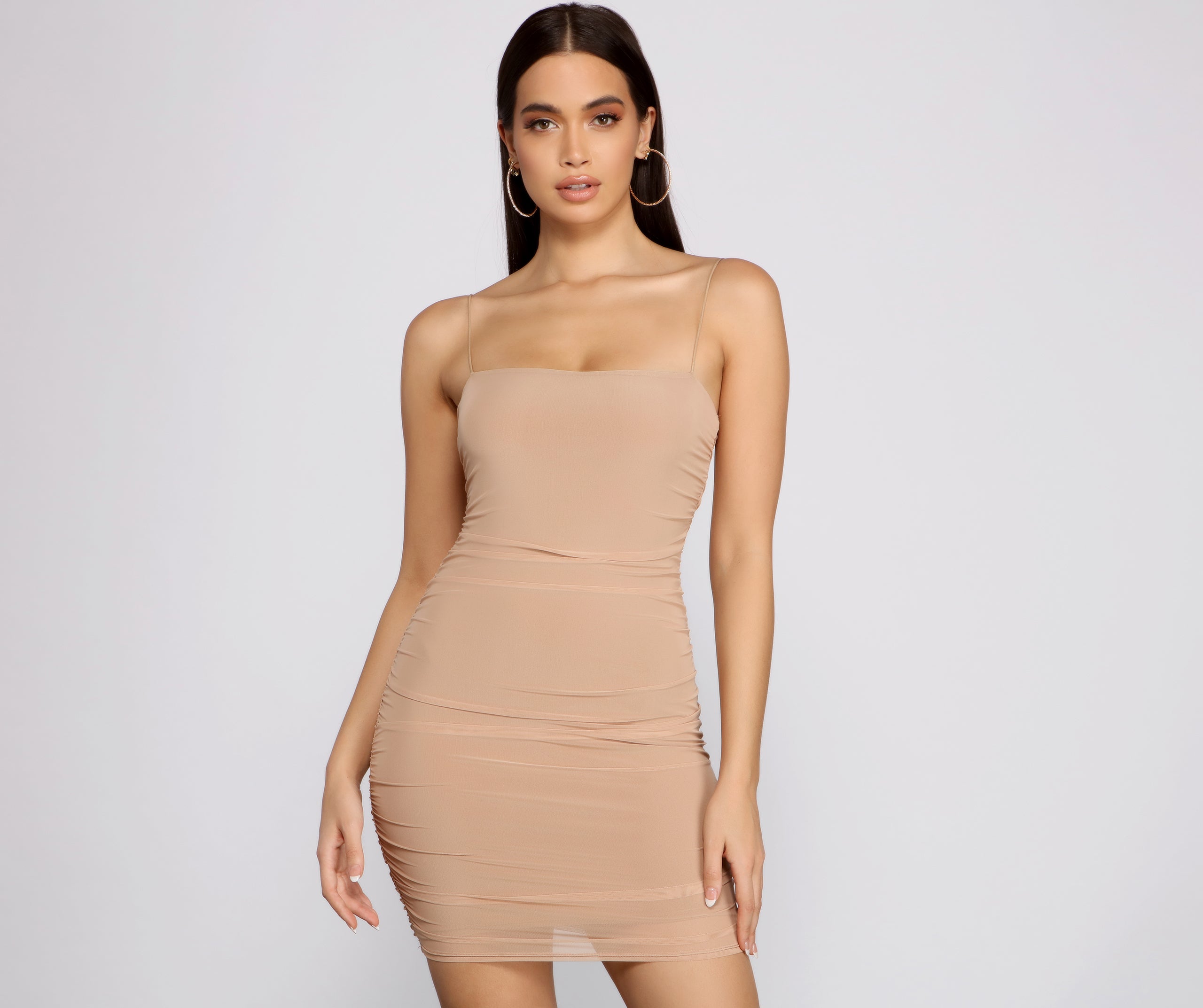 Stunning Mesh Mini Dress