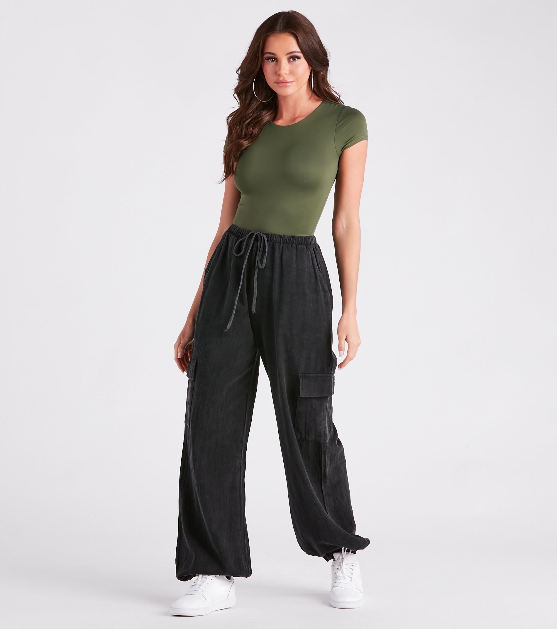 Stylish Adventure Twill Cargo Joggers
