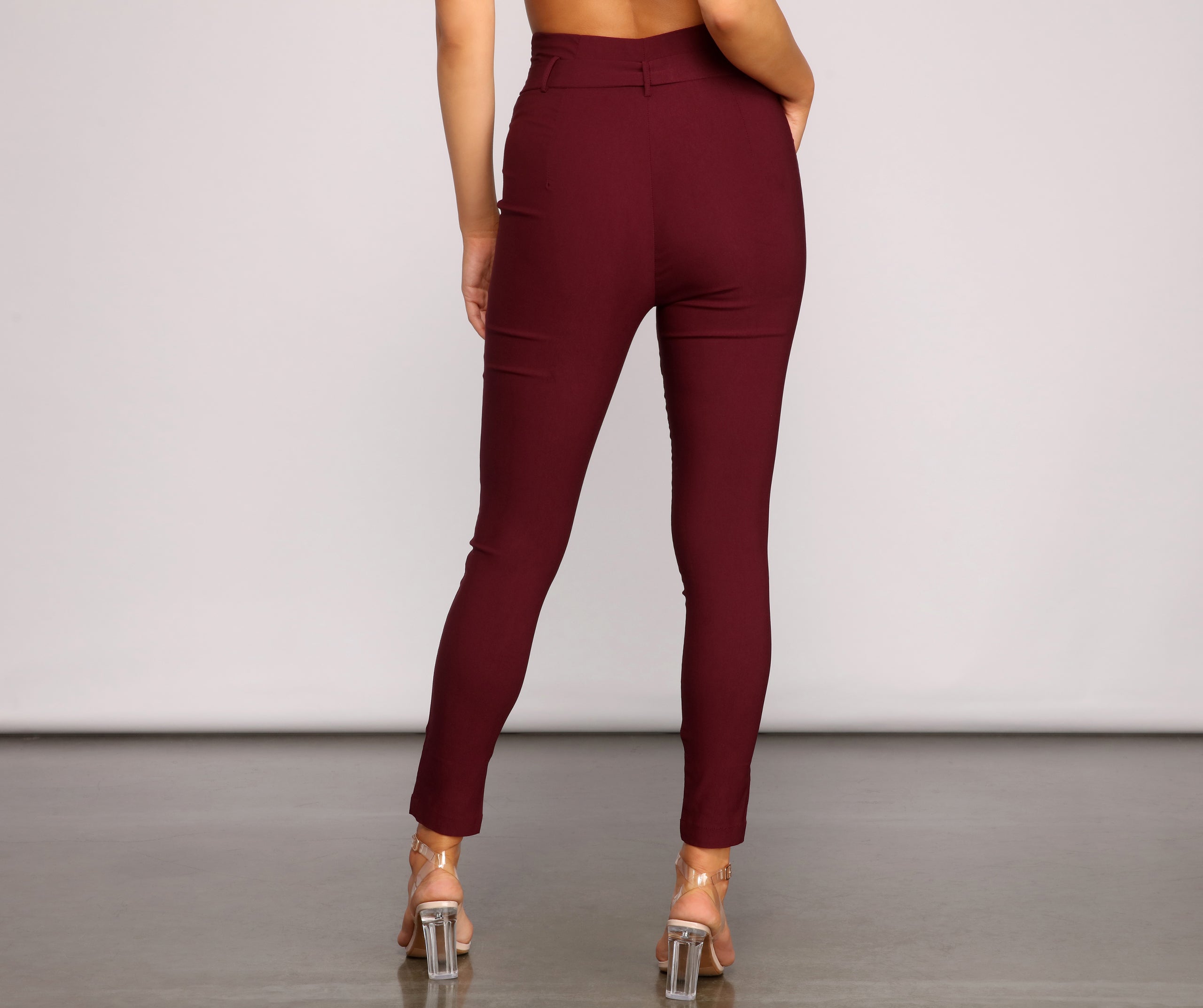 Elevated And Chic Paper Bag Pants