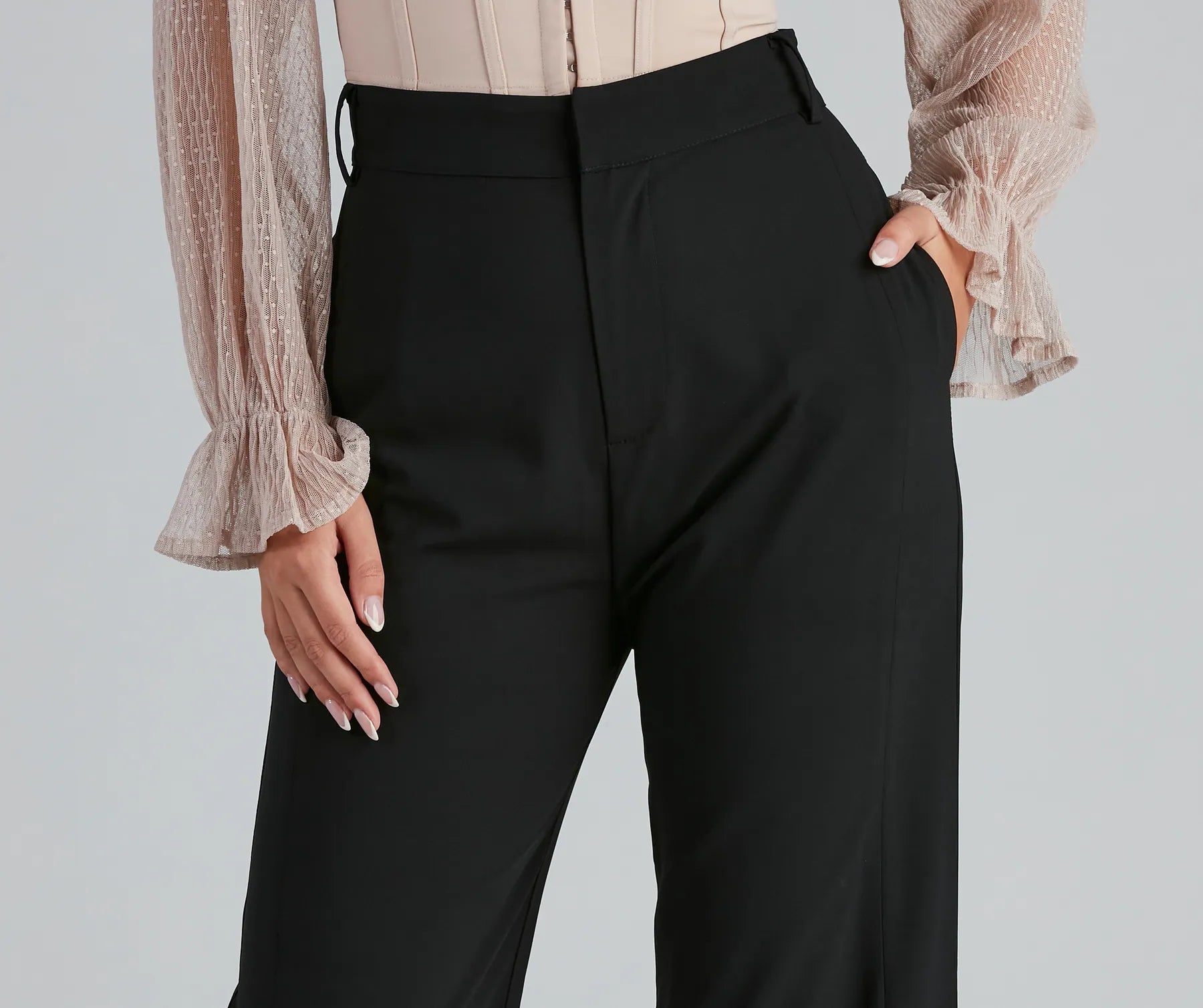 Bring The Flare High Waist Pants