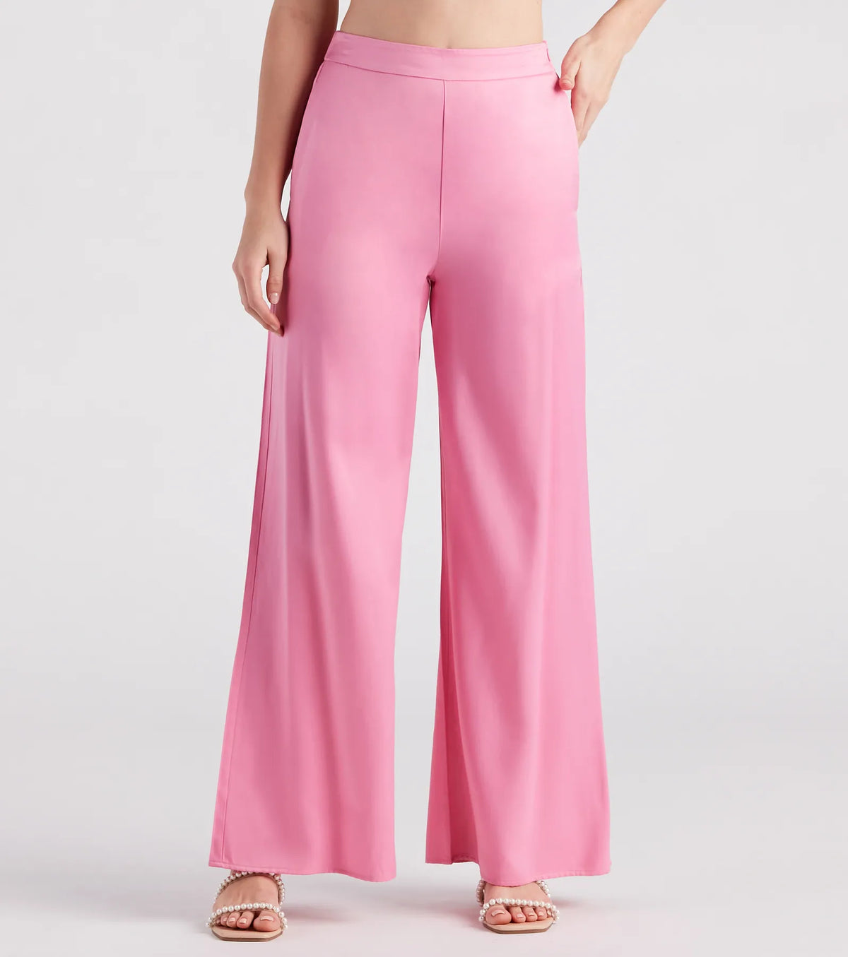 Seriously Stylish Satin Trouser Pants