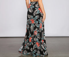 Pretty In Paradise Maxi Skirt