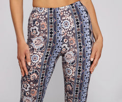 Dreamy Boho-Chic Flare Pants