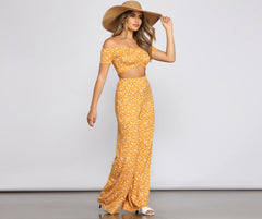 Floral Sensation High Waist Pants