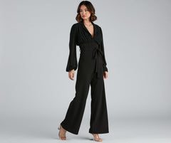Stand Out Corset Chiffon Jumpsuit