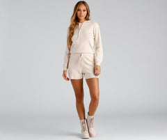Lounge In Style Drawstring Shorts