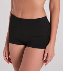 Make It Hot High Rise Ponte Micro Shorts