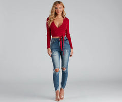Taylor Distressed Cropped Skinny Jeans