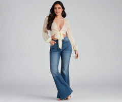 You've Got Flare High Rise Jeans